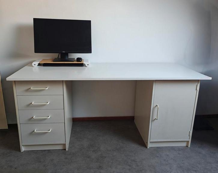 Vintage IKEA Bureau/Commode, Huis en Inrichting, Bureaus, Gebruikt, Bureau, In hoogte verstelbaar, Ophalen