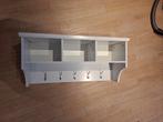 Ikea Kapstok Wandmodel - Wit, 3 vakken, 5 haakjes, Ophalen