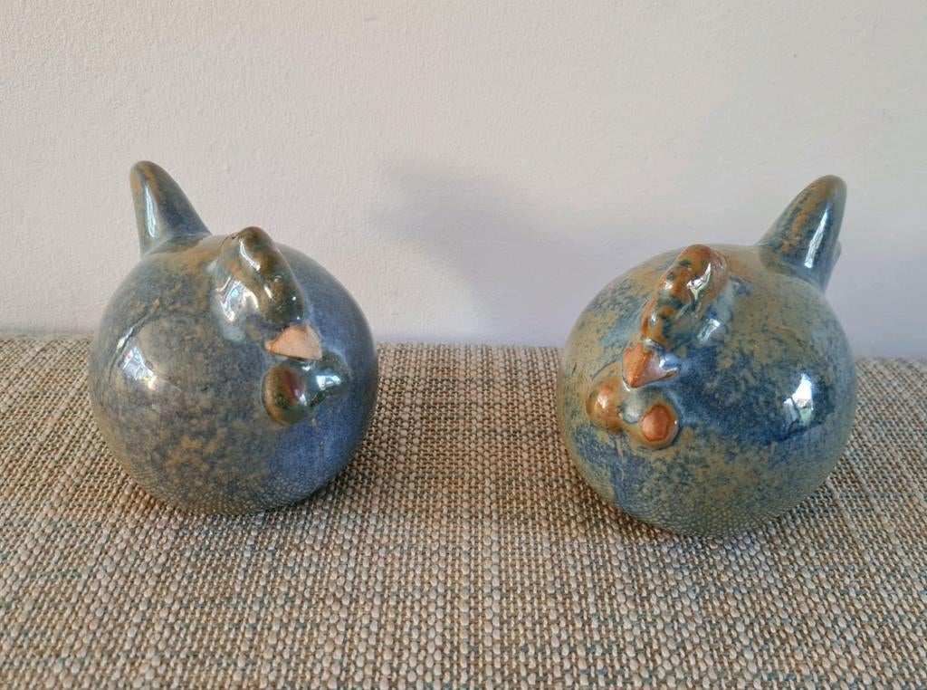 Kipjes van keramiek, Antiek en Kunst, Antiek | Keramiek en Aardewerk, Ophalen of Verzenden