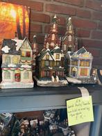 Kerstdorp huisjes poppetjes enz oa Lemax Luville intratuin, Diversen, Kerst, Ophalen, Zo goed als nieuw