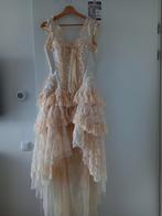 Victoriaanse jurk, Ophalen, Nieuw, Maat 38/40 (M), Beige