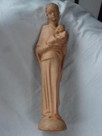 Art Deco Madonna met kind. Terracotta beeld., Ophalen of Verzenden