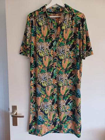 Vrolijk tijgerprint zomer jurkje van Norah, mt 36, als nieuw beschikbaar voor biedingen