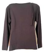 Juffrouw Jansen bruine top maat L, Bruin, Maat 42/44 (L), Ophalen of Verzenden, Zo goed als nieuw