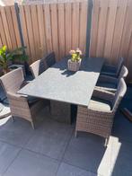Garden Collections Graniet dining tuintafel 200 x 100 cm, Tuin en Terras, Tuinsets en Loungesets, Ophalen, Eettafel, 6 zitplaatsen