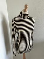 King Louie maat Xl gestreepte coltrui rolkraag 2447, Zwart, Maat 46/48 (XL) of groter, Ophalen of Verzenden, Zo goed als nieuw