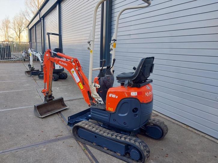 Kubota U10-3 minikraan., Zakelijke goederen, Machines en Bouw | Kranen en Graafmachines, Graafmachine