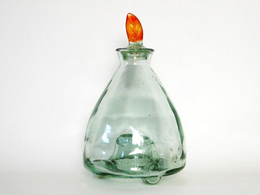 Groene glazen vliegenvanger wespenval Pizarro Collection, Antiek en Kunst, Ophalen of Verzenden