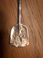 Zilveren souvenir lepeltje van Flevoland, Antiek en Kunst, Antiek | Bestek, Ophalen of Verzenden
