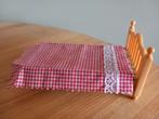 Sylvanian families vintage bed/laken, Ophalen of Verzenden, Zo goed als nieuw