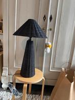 Nieuwe Rotan Lamp - Zwart - 65cm, Ophalen of Verzenden, Nieuw, Overige materialen, Minder dan 100 cm