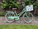Popal mint groene 24” meisjes fiets met krat, 3 versn, Ophalen, Versnellingen, Popal, Gebruikt