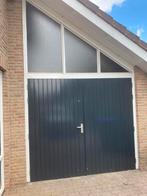 Houten garagedeuren zeer goede staat, Doe-het-zelf en Verbouw, Deuren en Horren, Ophalen, Gebruikt, Garagedeur, Hout