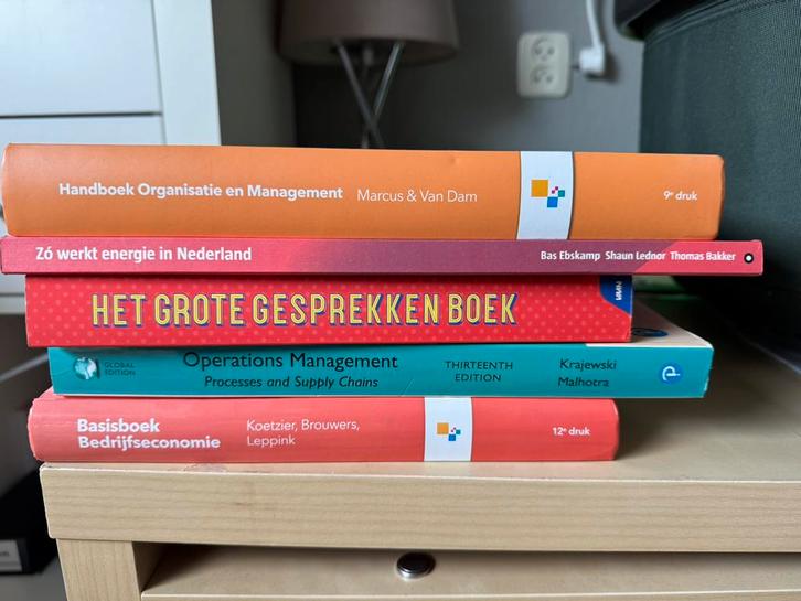 Technische Bedrijfskunde boeken, Boeken, Studieboeken en Cursussen, Zo goed als nieuw, HBO, Beta, Ophalen of Verzenden