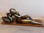 Art Deco beeld, Antiek en Kunst, Ophalen