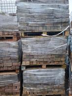 Oude gebakken keiformaat geel/brons 45m2, Tuin en Terras, Tegels en Klinkers, Ophalen, Gebruikt, Keramiek, Klinkers