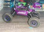 RC Crawler 1:8 - Paars - Ready to Run, Elektro, Auto offroad, Ophalen of Verzenden, Zo goed als nieuw