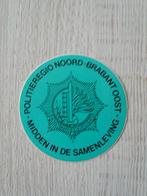 sticker POLITIEREGIO NOORD - BRABANT OOST, Ophalen of Verzenden, Zo goed als nieuw, Bedrijf of Vereniging