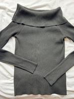 Schitterende off shoulder zwarte Mango trui / top maat S, Mango, Verzenden, Zwart, Zo goed als nieuw