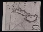 plattegrond van de stad Goes vermoedelijke van Blaue 1649, Antiek en Kunst, Ophalen of Verzenden