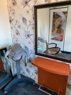 Kaptafel /met spiegel /evt kasje ernaast met 2 aansl stroom, Huis en Inrichting, Kasten | Ladekasten, Ophalen, 25 tot 50 cm, 50 tot 100 cm