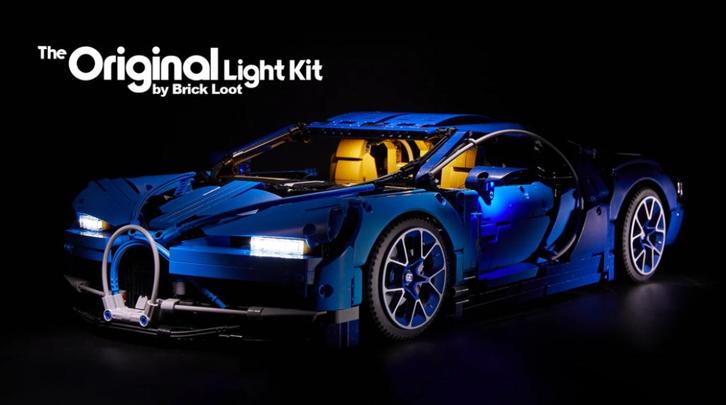 Verlichtingsset voor 42083 Bugatti Chiron LED verlichting, Kinderen en Baby's, Speelgoed | Bouwstenen, Nieuw, Overige merken, Ophalen of Verzenden
