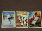 3 vintage reclamebordtjes, Ophalen of Verzenden, Zo goed als nieuw, Reclamebord