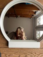 IKEA Spiegel - ypperlig wit, Ophalen, Minder dan 50 cm, Rond, Zo goed als nieuw