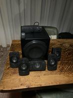Logitech Z609 5.1 Surround Sound Systeem, Overige merken, Gebruikt, Ophalen of Verzenden, Complete surroundset