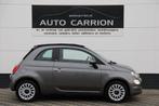 Fiat 500 C 1.0 Hybrid Dolcevita Carplay Cruise Airco BTW !, Voorwielaandrijving, Gebruikt, Zwart, Cabriolet