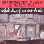 Grandmaster Flash & Melle Mel ‎– White Lines, Ophalen of Verzenden, 7 inch, Zo goed als nieuw, Single