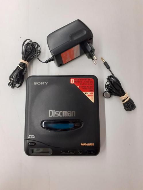 Sony D-11 Discman, Audio, Tv en Foto, Walkmans, Discmans en Minidiscspelers, Discman, Ophalen of Verzenden