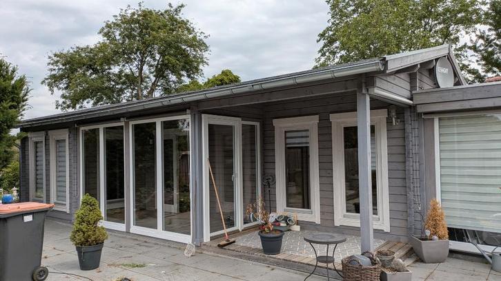 Tuinhuis | Tiny house | Mantelzorg woning | Gelderland, Tuin en Terras, Tuinhuizen, Zo goed als nieuw, Blokhut, Hout, 500 cm of meer