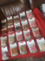 Te koop 20zakjes met houten kralen. Klein en groot. Div. Kle, Hobby en Vrije tijd, Kralen en Sieraden maken, Ophalen of Verzenden