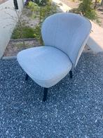 WOOOD fauteuil Sara licht grijs, Ophalen of Verzenden, Zo goed als nieuw, Stof