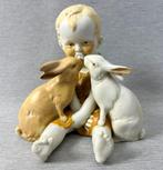 Porselein beeldje antiek, Antiek en Kunst, Antiek | Porselein, Ophalen of Verzenden