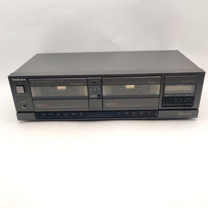 Technics RS-T130 dubbel cassette deck nu voor €69.99, Audio, Tv en Foto, Cassettedecks, Dubbel, Overige merken, Ophalen