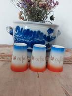 Bekers koningshuis brocante, Ophalen of Verzenden, Servies
