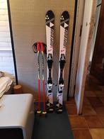 Fischer RC4 Superior JR Ski's met Stokken, Ophalen, 100 tot 140 cm, Carve, Skiën