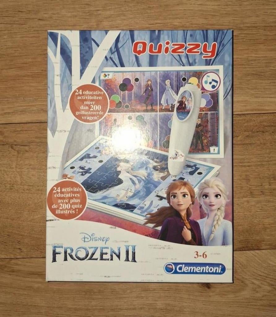 Quizzy Frozen II - Leerzaam en leuk! Quizzy, Ophalen of Verzenden, Zo goed als nieuw, Taal en Lezen, Met geluid