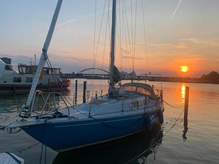 Albin Ballad met Vetus dieselmotor, Watersport en Boten, Kajuitzeilboten en Zeiljachten, Gebruikt, Tourjacht of Cruiser, Polyester