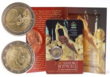 2 Euro San Marino 2010 - Sandro Botticelli - BU Blister beschikbaar voor biedingen
