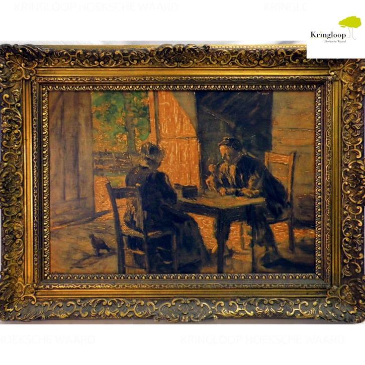 Schilderij (Reproductie) van Hein Kever in mooie lijst, Antiek en Kunst, Kunst | Schilderijen | Klassiek, Ophalen of Verzenden