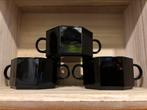 Arcoroc France soep kommen, zwart, 3 stuks, Huis en Inrichting, Keuken | Servies, Nieuw, Ophalen of Verzenden, Glas, Kom(men)