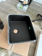 Spoelbak franke EN13310 granite pwd, Huis en Inrichting, Keuken | Keukenelementen, Ophalen, Minder dan 50 cm, Zwart, Nieuw