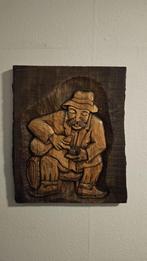 Houten muurdecoratie, Huis en Inrichting, Ophalen, Gebruikt