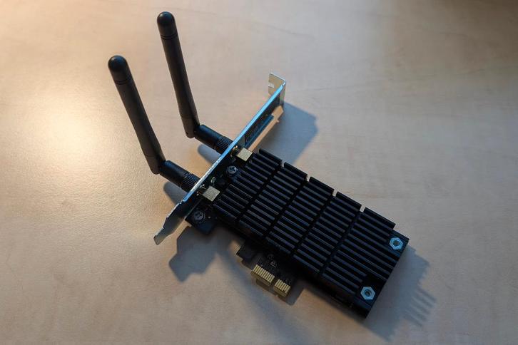 TP-link AC1300 Draadloze Dual Band PCI Express Adapter, Computers en Software, Netwerkkaarten, Zo goed als nieuw, Intern, Ophalen of Verzenden