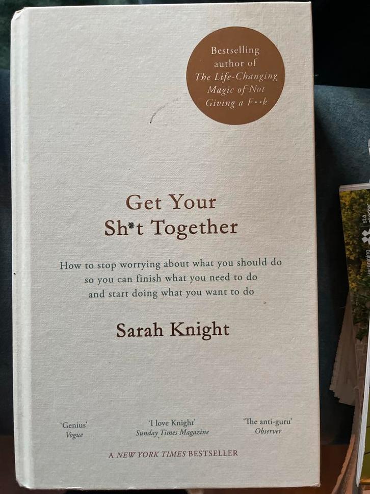 Zelfhulpboek: Get Your Sh*t Together, Boeken, Advies, Hulp en Training, Gelezen, Ophalen of Verzenden