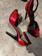 ROBERTO CAVALLI hakken slangenleer 39 origineel zgan, Ophalen of Verzenden, Zo goed als nieuw, H, Schoenen met hoge hakken