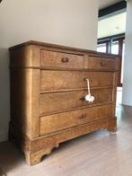Prachtige Antiek Frans ladekast / dressoir, Huis en Inrichting, Gebruikt, Eikenhout, Ophalen of Verzenden, Minder dan 100 cm